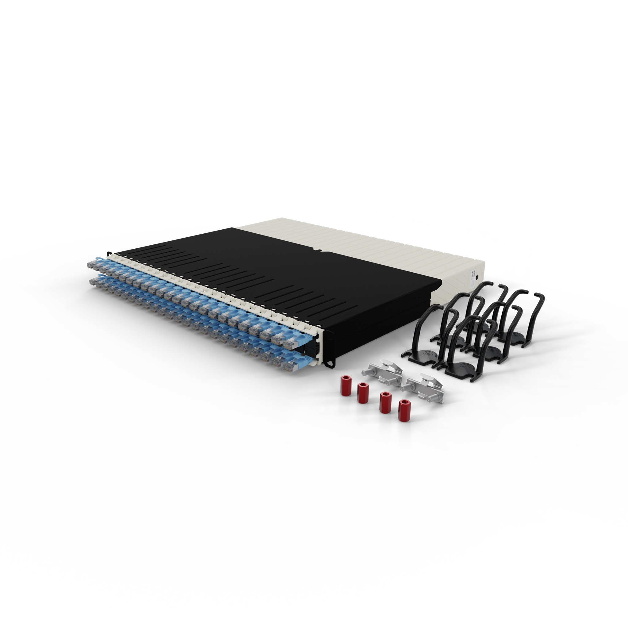 Patchbox PONEX8STPBL patchbox.one / 8RU / STP / Blue